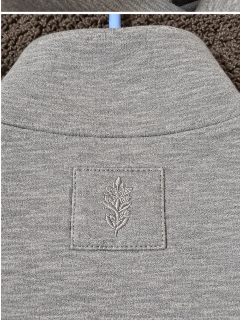 Women’s Grey Heather Crewneck Sweater - Classic Knit Comfort